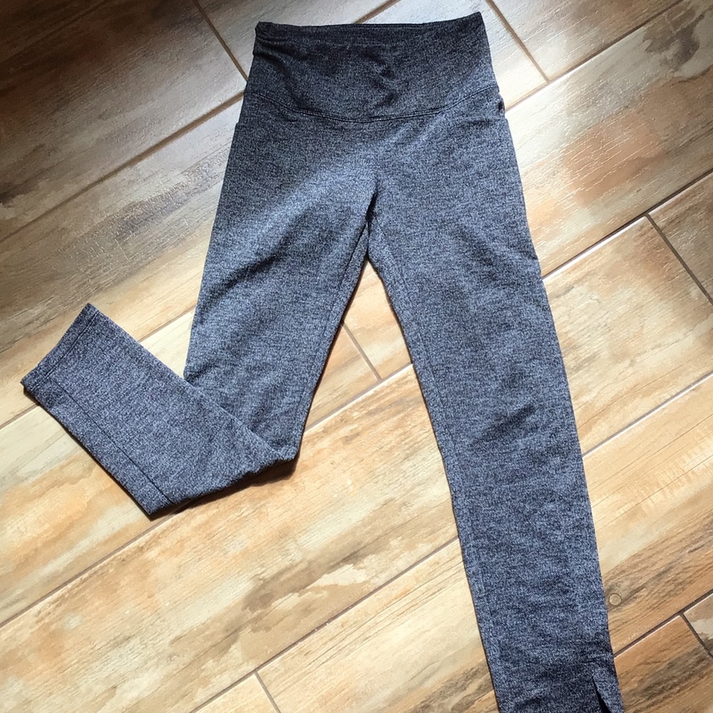 Athleta herringbone pattern Stretch Leggings